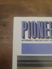 Pioneer SX-780 Stereo Receiver DC Power Amplification Original Brochure Pamphlet