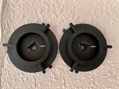 pair of NAB adapters, suitable for Reel-to-Reel Tape Recorders REVOX Akai etc..