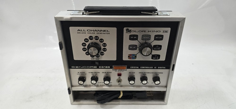 Sencore CG169 Deluxe Color Generator – TESTED – GC-7148