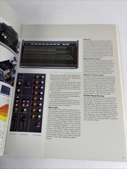 Studio Series Tascam Equipment, 41 color brocher – 1981