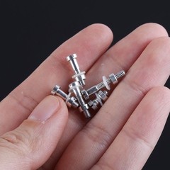 M2.5 Screw Bolt Nut Washers Set Turntable for Vinyl for LP Record Player Accesso
