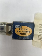 NOS CALRAD EW 3/4 F.M. Tuning meter NEW iN BOX