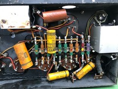 Antique 1940s Dual 45 Tube Amplifier from Record Cutter UTC PA 132 Transformer