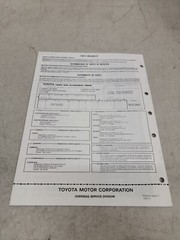 Toyota Service Manual, audio component service manual, 6 disc CD changer, 80557