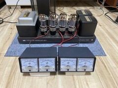 Luxman Luxkit A3600 Tube Power Amplifier Vintage Japan Audio with Box Used