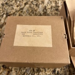 Vintage Small Fixed Capacitor Kit #2 In Box Aerovox National Co. – Most Unopened