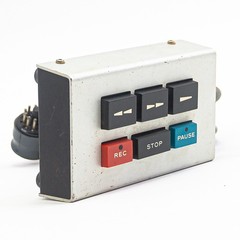 Vintage TEAC RC-120 Remote Control for Reel-to-Reel Tape Recorder A-3300 Series