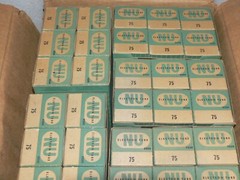 44 NIB National Union #75 Tubes-USA-Distributor Stock