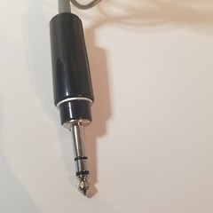 Vintage, Realistic, 8 Ohm Ear Bud, Stereo, Mono, Headphones, Made in Japan