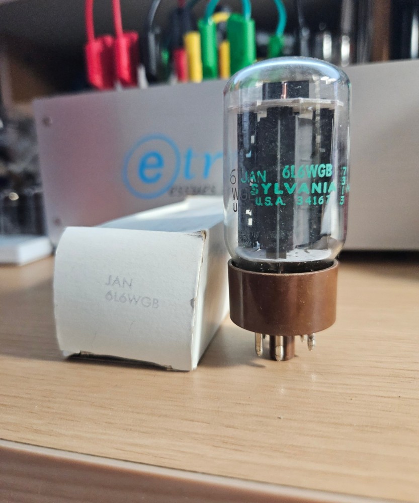 6L6WGB TUNG SOL 5881 JAN CTL AUDIO TUBE NOS NIB *eTRACER* #12B82