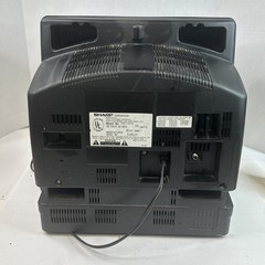 Sharp 90’s Retro CRT 13″ TV VCR VHS Player Combo 13VT-G120 Gamer Gaming TESTED