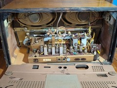 Retro 1960’s Loewe Opta Vineta Stereo German Tube Radio 4781W Wood VTG