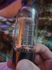 Matched Quad (4) GE 8417 Vacuum Tubes High Power Output Tube Tests Very Strong