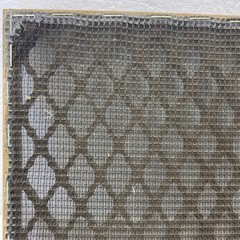 Original Sansui SP-1000 Speaker System Replacement Wood Lattice Grill Brown