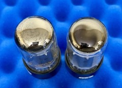TWO Amperex 7591A Tubes / Amplitrex Tested / One SUPER STRONG, Two Good Singles
