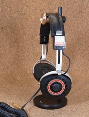 Vintage Realistic/Koss LV-10 Headphones (No Foam) Tested Working