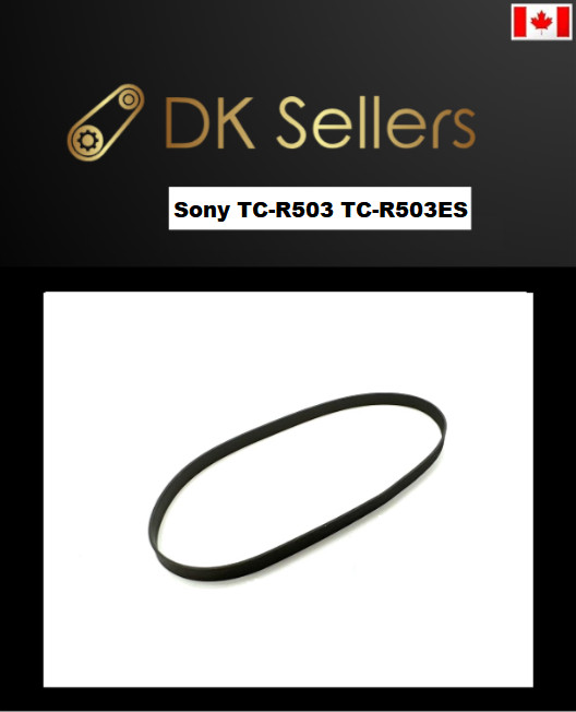 Replacement Belts for Sony TC-R503 TC-R503ES Cassette Tape Deck