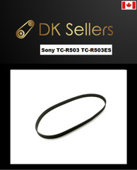 Replacement Belts for Sony TC-R503 TC-R503ES Cassette Tape Deck