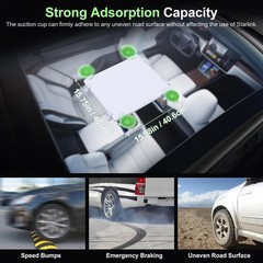 Ackno Starlink Mini Mount Car Suction Cup Accessories Sunroof Front Rear Window
