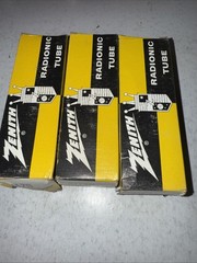 Lot Of 3: Zenith Tube 31LZ6, NOS Vintage Beam Power Vacuum Tube T24