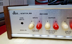 DBX 21 Disc/Tape Decoder Type II Noise Reduction Unit