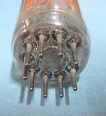 6DJ8 PAIR of RCA labelled NOS tubes. Made in Holland by AMPEREX.