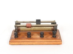 C. 1912 Electro Importing Double-Slide Radio Tuner & Slide Potentiometer