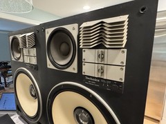 Vintage 1981 Technics SB-G900 Speakers With Redone Covers Tested 300 Watts 8 Ohm