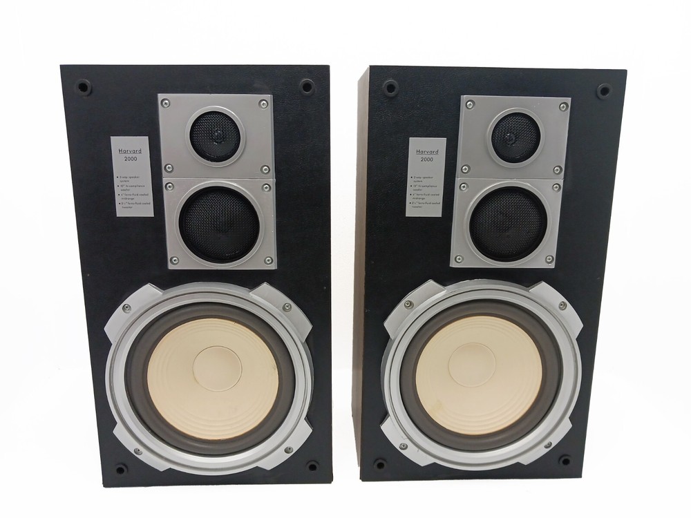 Vintage Harvard 2000 3-Way Floor Speakers – WORKS