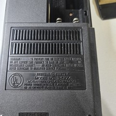 Vintage GE 3-5105 Tape Recorder w/dual Mic system both mics work super clean!