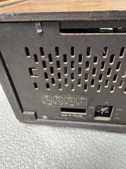 Vintage Table Top Stereo Philips B5X43A Made in Holland Lights Up 22″ x 10″