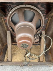 Vintage Jensen Type H Coaxial Loudspeaker In Imperial Reproducer Antique Hi-fi