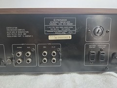 Pioneer SX-3500 AM/FM Stereo Receiver ~ For PARTS or REPAIR POWERS ON