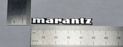 Marantz Speaker Turntable 50mm Badge Logo Emblem Custom Made