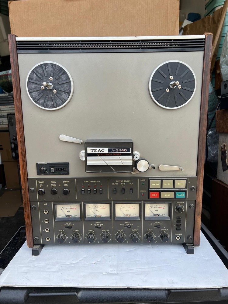 TEAC A-3440 TAPE RECORDER REEL TO REEL