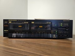Vintage Marantz Stereo Cassette Deck SD-255 Component Dual RCA Dolby Dubbing