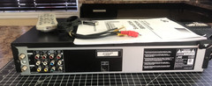 Serviced – JVC SQPB VHS/SVHS DVD/VCR Combo HR-XVC40B + Manual & Original Remote