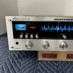 MARANTZ 2220B VINTAGE AM/FM STEREO RECEIVER – SERVICED – CLEANED – TESTED