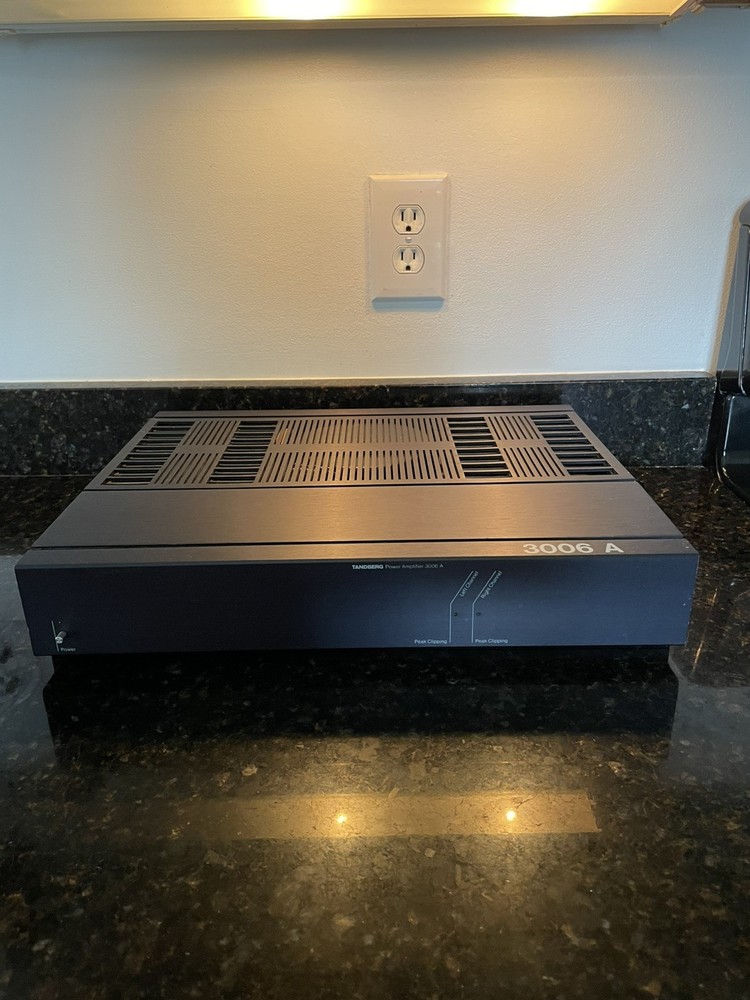Tandberg 3006A Vintage (Circa 1984) Power Amplifier. *Rare*