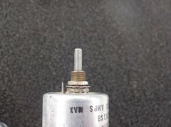 Vintage Ohmite Variable Resistor 2500 Ohm RP071SB252KK (lot of 7 pcs)