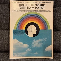 Tune In The World With Ham Radio vintage book manual Excellent 1976!