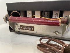 Vintage DeWald Tube Radio Receiver AM FM AFC 7-Tube L-803 A Powers On/Lights Up