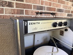 🍊Vintage 1960s Zenith Stereophonic Record Player All Transistor | Model SA55
