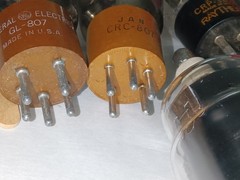 3B28 807 866AX 7410 BRIMAR ELECTRONIC ENTERPRISES SYLVANIA BIG Vacuum Tubes