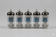 5x NOS Philips JAN 12AT7WC / 12AT7 / ECC81 Preamp Tubes 5 Pack Sleeve Free Ship