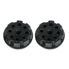 New 2pc Bakelite Octal 8pin Tube Base For 6sn7 El34 Power Plug Black