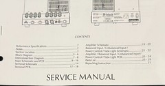 McIntosh MC275 MC-275 Power Amplifier Service Manual