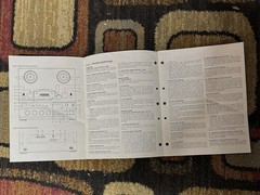 Used Fostex A-2 Tape Recorder Owner’s Manual