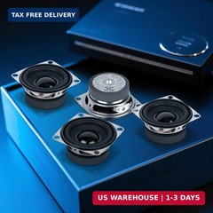 MakerHawk 2″ 4 Ohms 3W Full Range Audio Speaker Stereo Woofer Loudspeaker for Ar