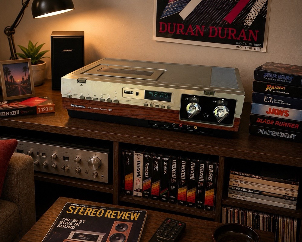 🍊Vintage 1982 Panasonic Omnivision Top Loading VHS Player | Model PV-1270 HELP!